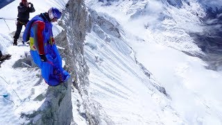 Highest BASE Jump in South America  Valery Rozov leaps from Huascarán in Peru [upl. by Jaquith198]