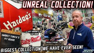 Insane Private Racing Museum Phil Combs Shows Us His Massive Collection of NASCAR History [upl. by Krutz570]