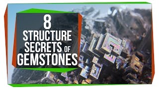 8 Structure Secrets of Gemstones [upl. by Giguere962]