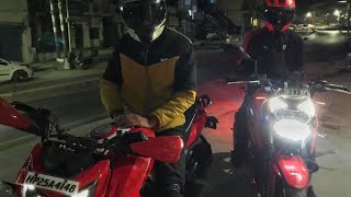 Night Riding in sunder Nagar  shiv Om [upl. by Lecia]