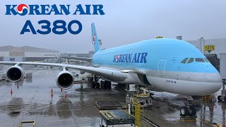 🇺🇸 Los Angeles LAX to Seoul ICN 🇰🇷 Korean Air Airbus A380  FULL FLIGHT REPORT Polar route [upl. by Rennob]