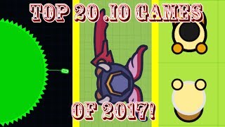 Top 20 Best io Games of 2017 [upl. by Winterbottom837]