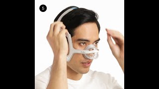 ResMed AirTouch N20 Fitting your nasal CPAP mask [upl. by Gert435]