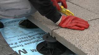 How To Install Paving Slabs Using Paving Pedestals [upl. by Malachi]