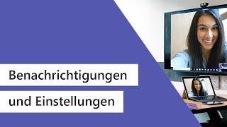 Microsoft Teams Tutorial – Mitteilungen und Einstellungen 2019  Microsoft [upl. by Avahc]