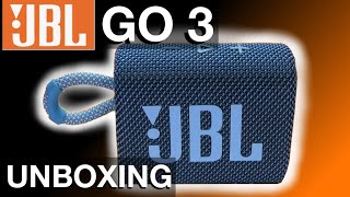 NEW JBL GO 3  UNBOXING [upl. by Wolenik]