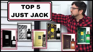 TOP 5 FRAGRANCES FROM JUST JACK [upl. by Lacey596]