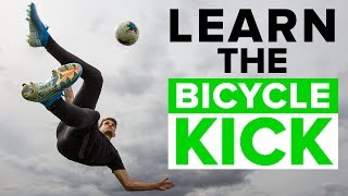 BICYCLE KICK TUTORIAL  Master these football skills [upl. by Cecelia868]