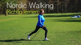 Nordic Walking  richtig lernen [upl. by Eidob]