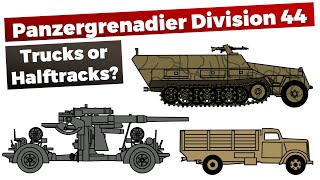 PanzergrenadierDivision amp Motorized Infantry Division 19391944 [upl. by Etra]