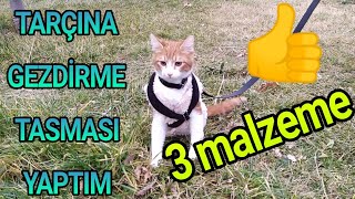 KEDİ İÇİN GEZDİRME TASMASI YAPIMI [upl. by Notniuq111]