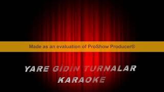 Yare Gidin Turnalar Karaoke  Necdet Kaya 2019 [upl. by Akenaj]