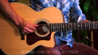 Guild Westerly Collection OM240CE Acoustic Guitar Demo [upl. by Palocz]