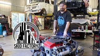 THE SKID FACTORY  Barra Powered Bedford Van EP1 [upl. by Burrell]