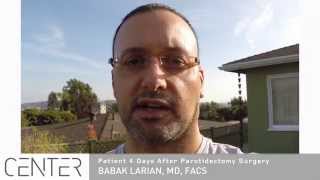 Recovery After Parotid Surgery with Dr Larian  Center for Advanced Parotid Surgery [upl. by Analem]