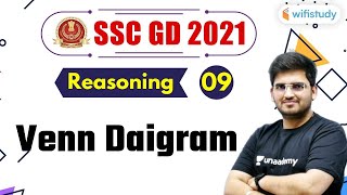 600 PM SSC GD 2021  Reasoning by Deepak Tirthyani  Venn Diagram [upl. by Bondy]