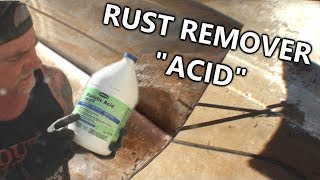 quotMuriatic Acidquot Rust Removal Fast Easy and Forever [upl. by Owen]