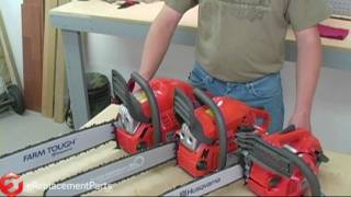 How to Measure a Chainsaw Chain [upl. by Rima554]