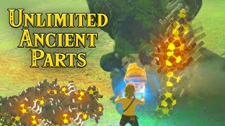 Ancient Part Glitch  How to with Tips and Tricks BotW [upl. by Aniv]