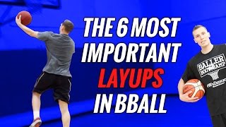 🏀Basketball Layup SECRETS 6 ways to shoot a layup in basketball [upl. by Anot]