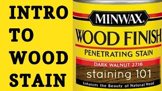 Introduction to Wood Staining [upl. by Pasadis153]