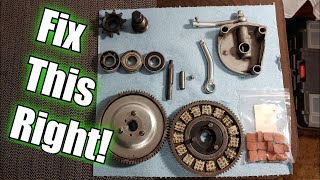 How To Correctly Adjust A Motorized Bike Clutch [upl. by Eanahc]