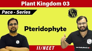 Plant Kingdom 03  Pteridophyte  Class 11  NEET  PACE SERIES [upl. by Richela]