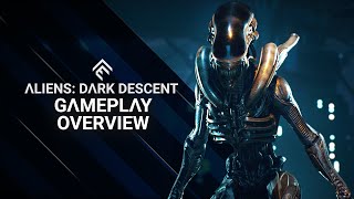 Aliens Dark Descent  Gameplay Overview Trailer [upl. by Suryc]