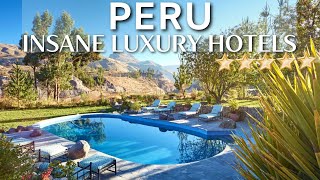 TOP 10 Unique Luxury Hotels In PERU  Luxury Lodges [upl. by Lillith535]