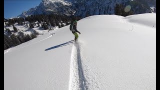 Skitour Kleinwalsertal  Walmendinger Horn Preseason [upl. by Nailuj219]