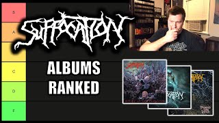 SUFFOCATION ALBUMS RANKED [upl. by Llenahs]