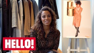 Rochelle Humes plays HelloGoodbye  Hello [upl. by Fredella]