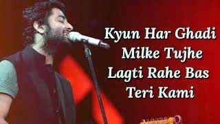 Baatein Ye Kabhi Na Lyrics  Khamoshiyan  Arijit Singh  Sayeed Q Jeet G  Ali Gurmeet Sapna [upl. by Stovall]