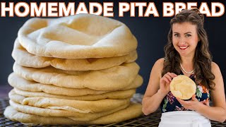 Pita Bread Recipe 2 Easy Ways [upl. by Ised]