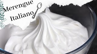 MERENGUE ITALIANO Receta facil y deliciosa [upl. by Kcirrad832]