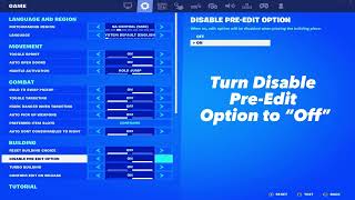 How to fix the edit bug in Fortnite 2025 [upl. by Liane]