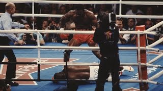 Douglas vs Holyfield Round 3 KO  SHOWTIME CHAMPIONSHIP BOXING 30th Anniversary [upl. by Wilonah]