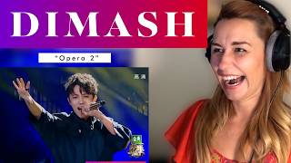 Vocal CoachOpera Singer REACTION amp ANALYSIS Dimash Kudaibergen quotOpera 2quot [upl. by Ottillia]