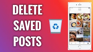 How To Delete Your Saved Posts On Instagram All At Once [upl. by Ainoyek]