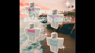 50 Preppy swimsuit codes for bloxburg  Roblox  Alixberries [upl. by Oremoh554]