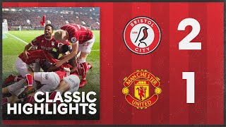 Bristol City 21 Manchester United  CLASSIC HIGHLIGHTS [upl. by Willow943]