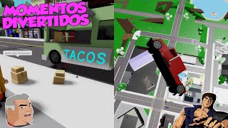 BROOKHAVEN MOMENTOS DIVERTIDOS VESTIDOS DE CAJAS PARTE 2 ROBLOX [upl. by Fattal]