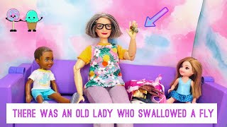 There Was an Old Lady Who Swallowed a Fly Nursery Rhymes [upl. by Maxantia]