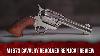 M1873 quotPeacemakerquot Revolver Replica  Review [upl. by Yenitsed733]