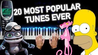 20 MOST POPULAR TUNES EVER [upl. by Luy283]