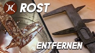 Rost mit Essig entfernen  So gehts [upl. by Colet118]