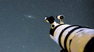 Andromeda Galaxy Live View through my Telescope [upl. by Madaih737]