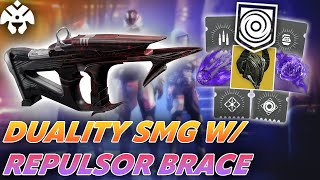 Unforgiven Duality SMG w Repulsor Brace Void 30 Overshield Warlock Build  Season of The Haunted [upl. by Haila358]