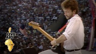 Eric Clapton  Layla Live Aid 1985 [upl. by Cirre]