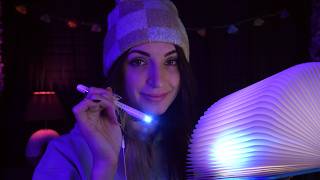 ASMR  Tracing Your Face with Light [upl. by Bluh]